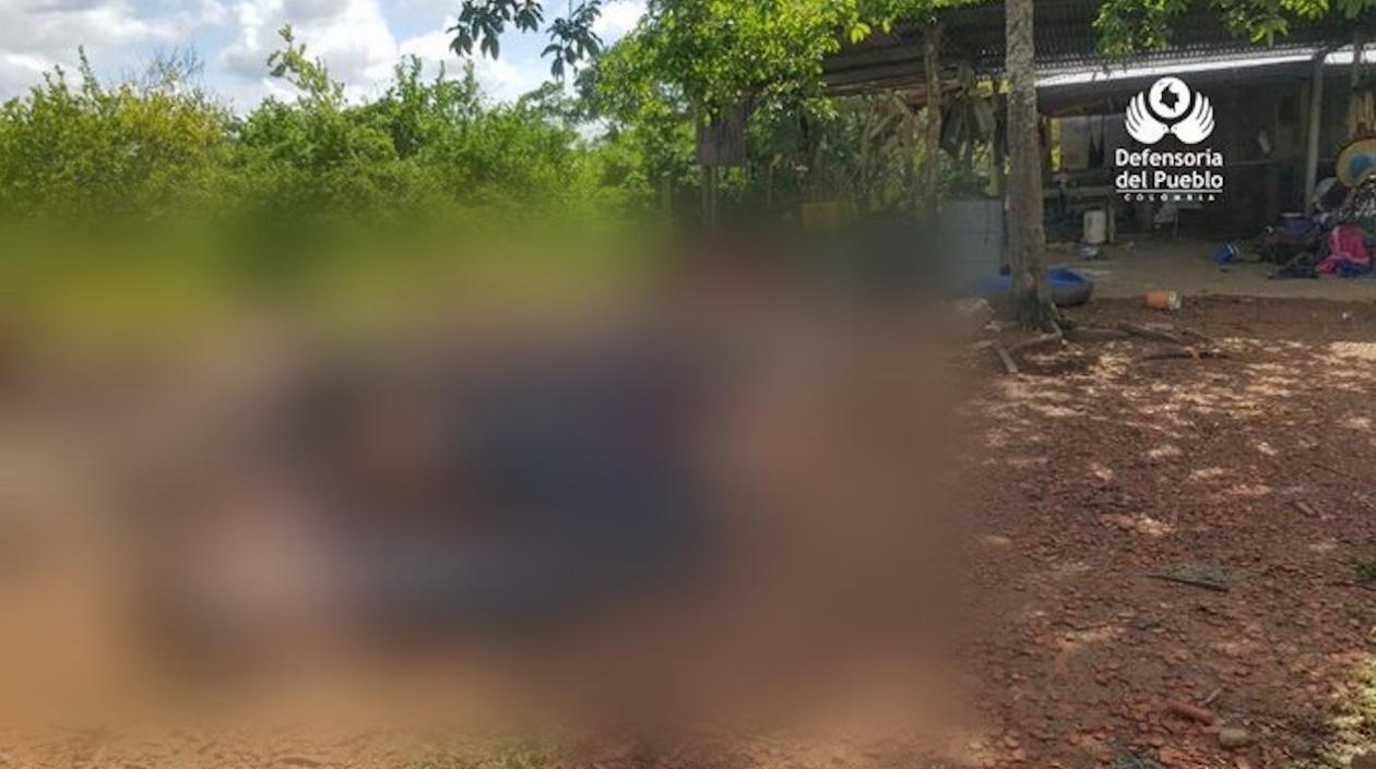 Lugar de los hechos.