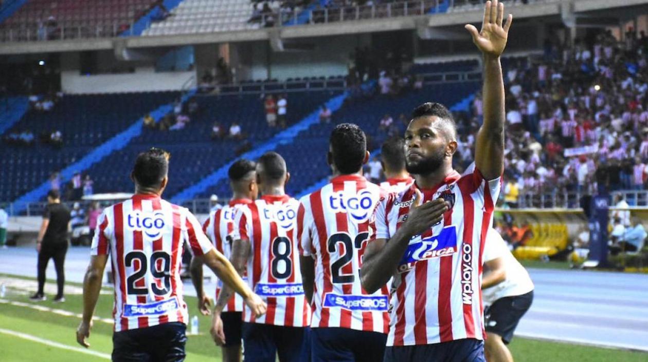 El delantero Miguel Ángel Borja.