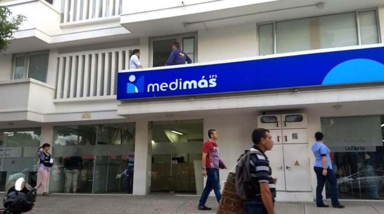 Sede de Medimás en Barranquilla.