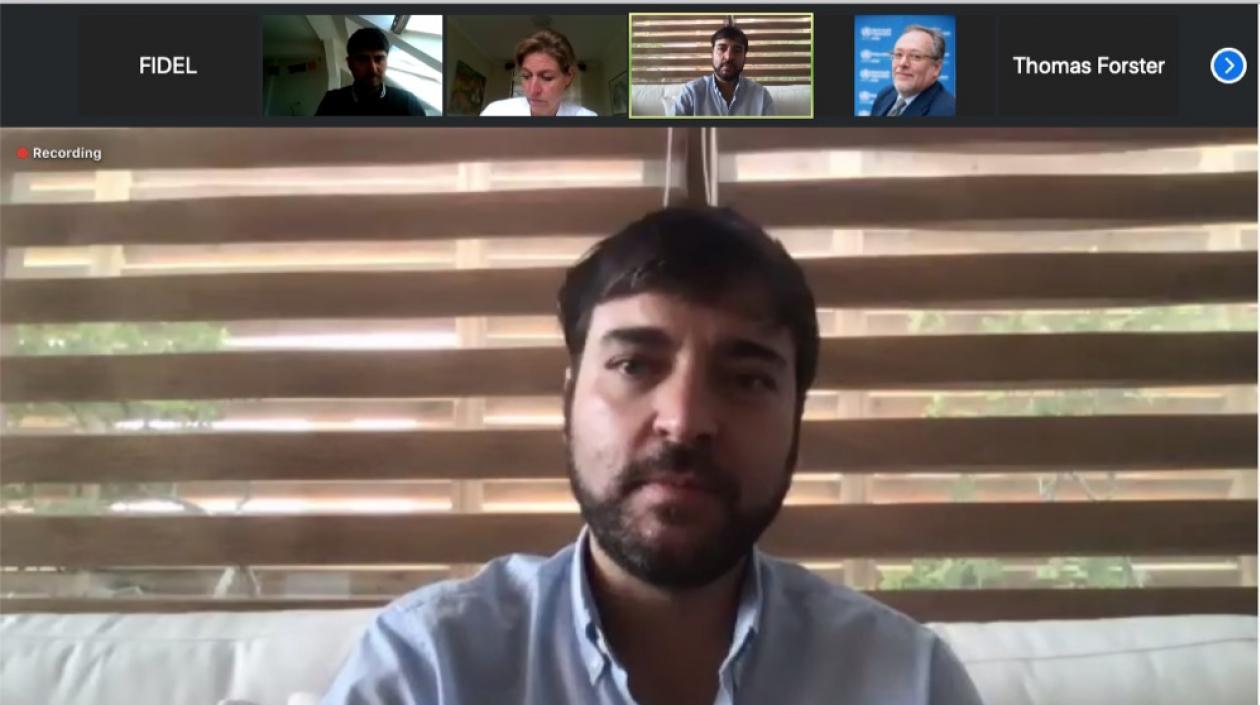 El Alcalde de Barranquilla, Jaime Pumarejo.