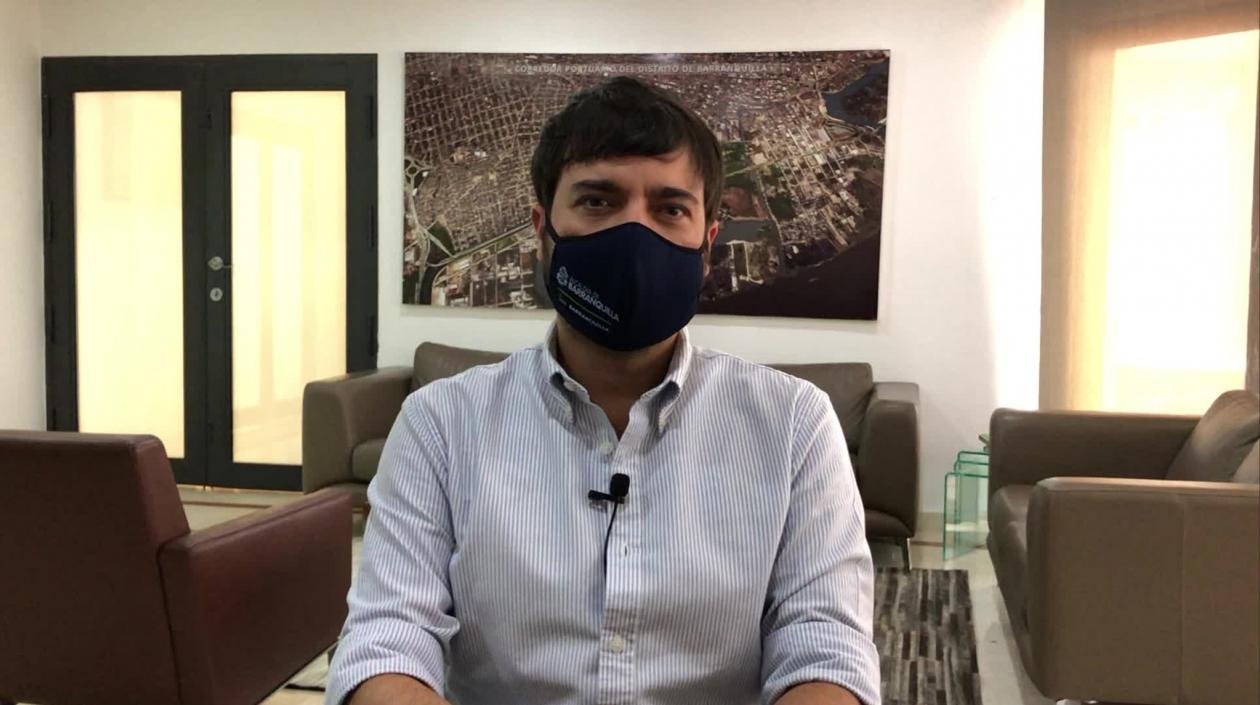 Jaime Pumarejo, Alcalde de Barranquilla.