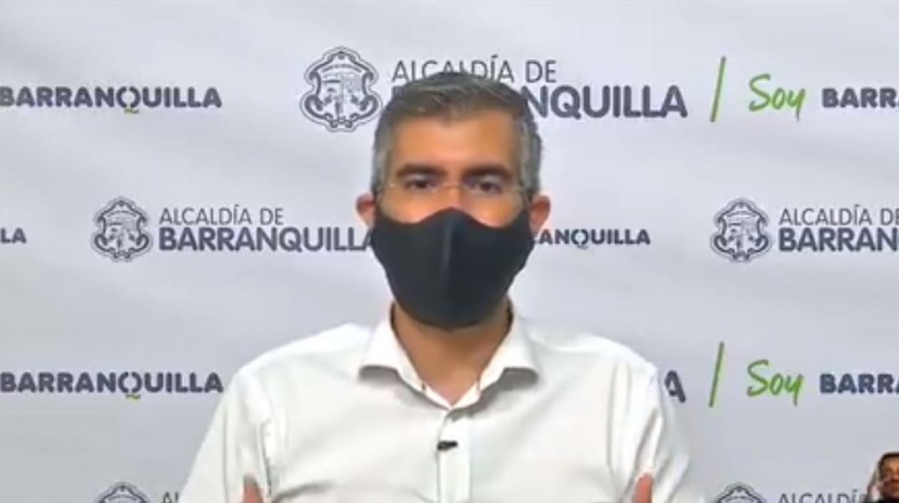 El Gerente para la Crisis del Covid-19, Juan Manuel Alvarado