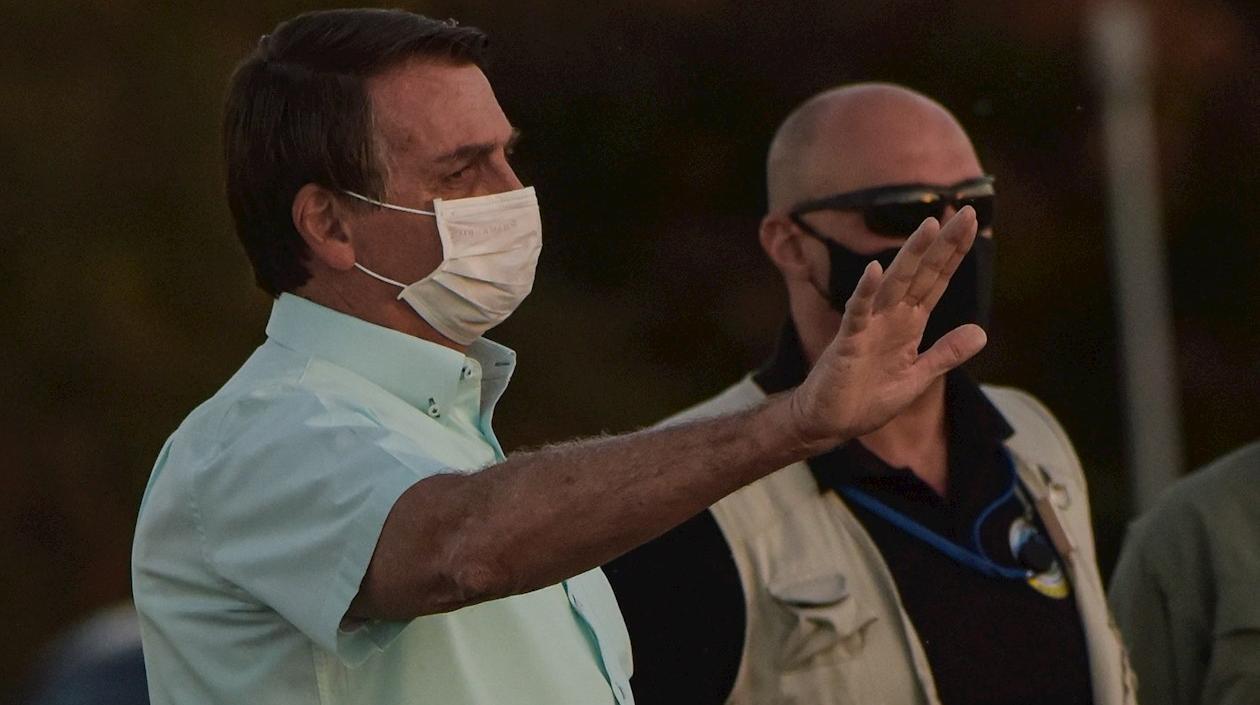 El presidente de Brasil, Jair Bolsonaro.