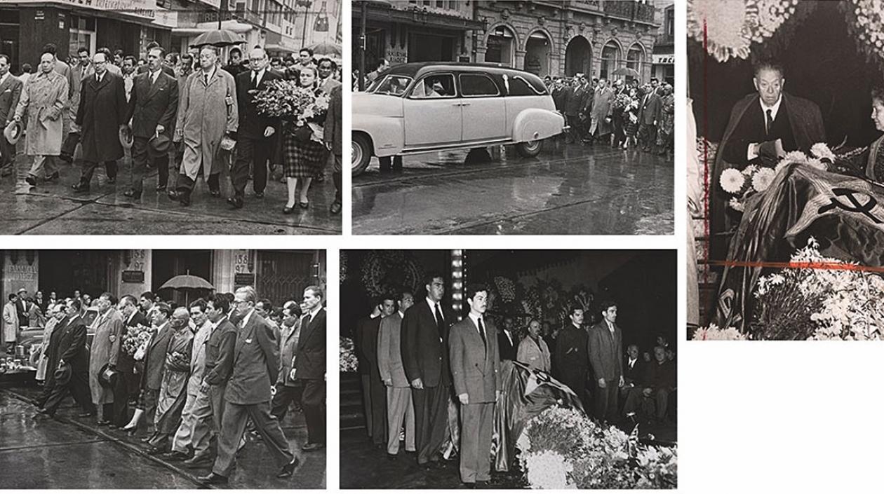 Combo de fotografías mostradas en un catalogo cedidas este martes por Subastas Morton.