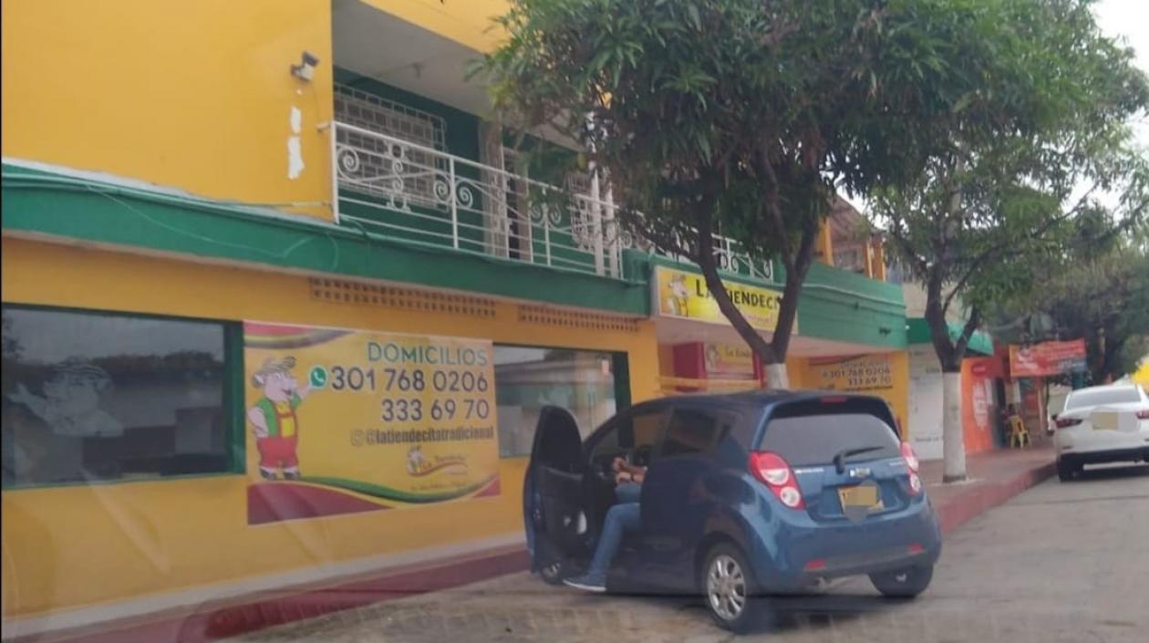 Aspecto de La Tiendecita.