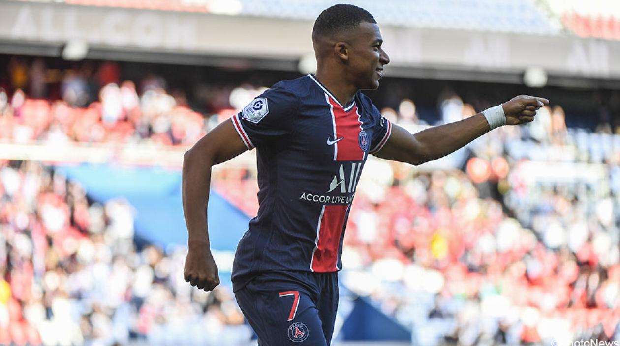 El delantero francés Kylian Mbappé.