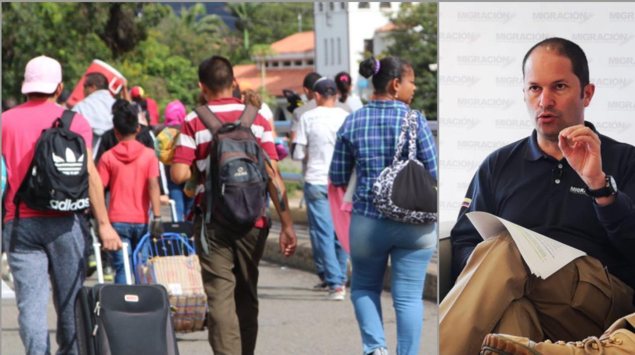 Juan Francisco Espinosa, director de Migración Colombia.