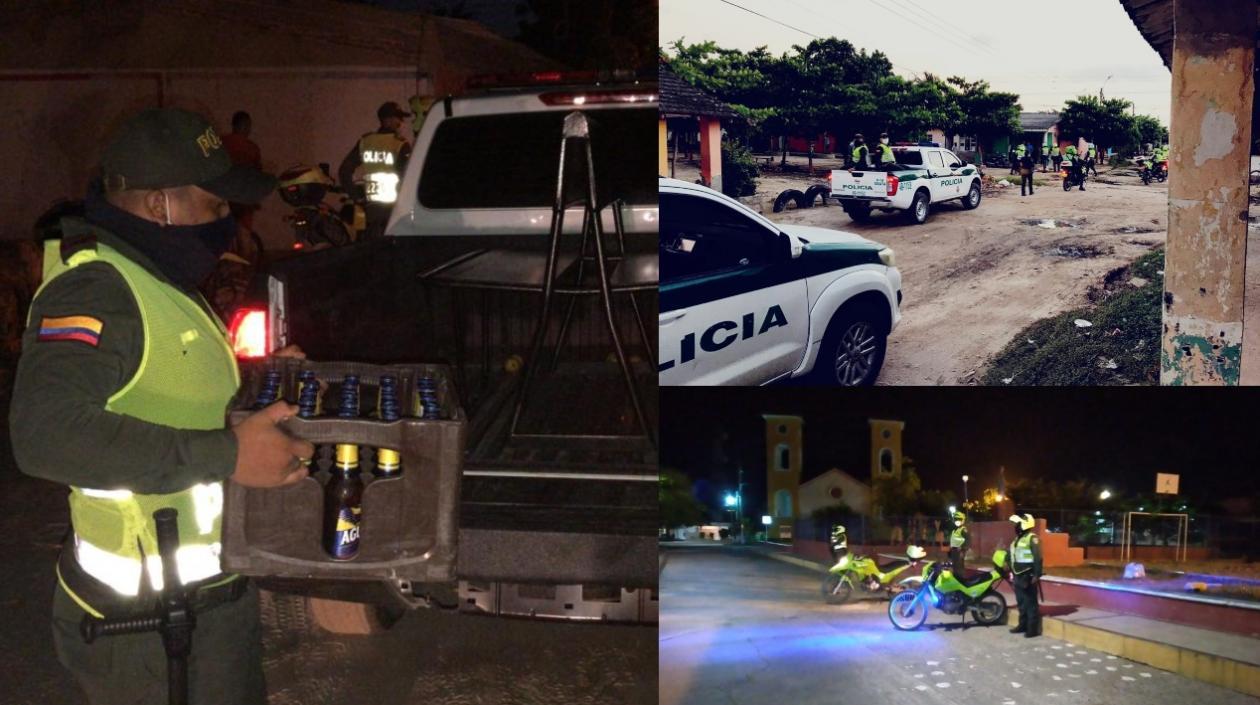 Operativos de la Policía.