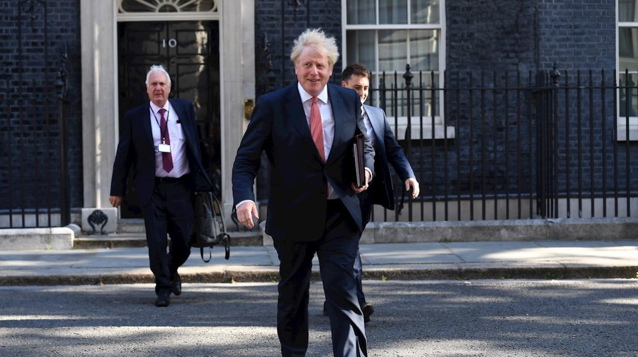  Boris Johnson, primer ministro británico.