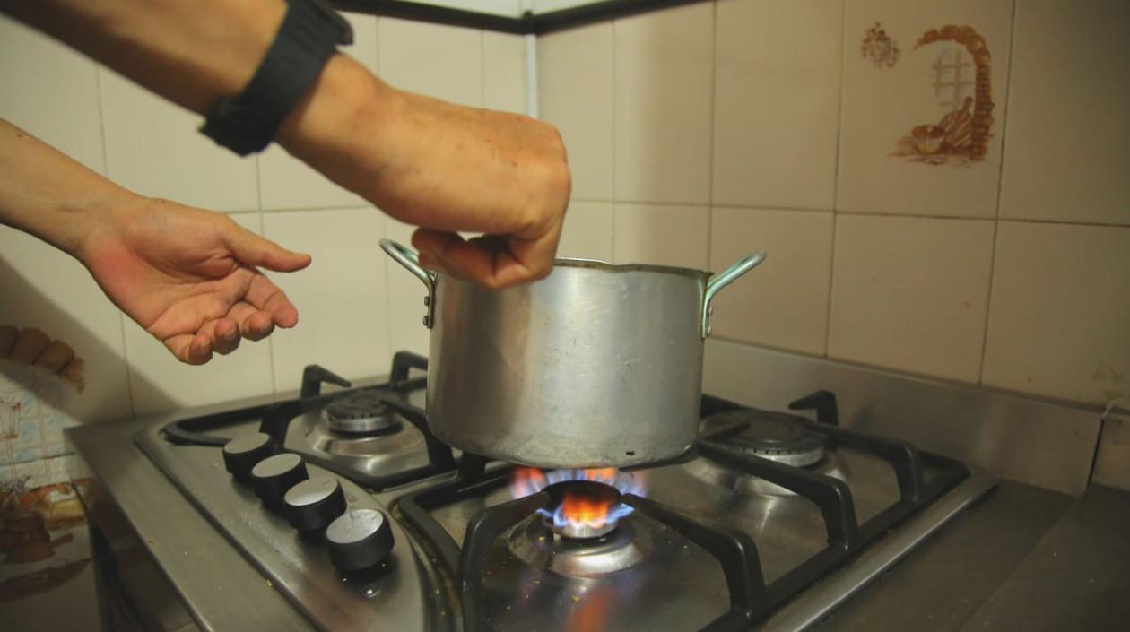 Gas natural domiciliario.