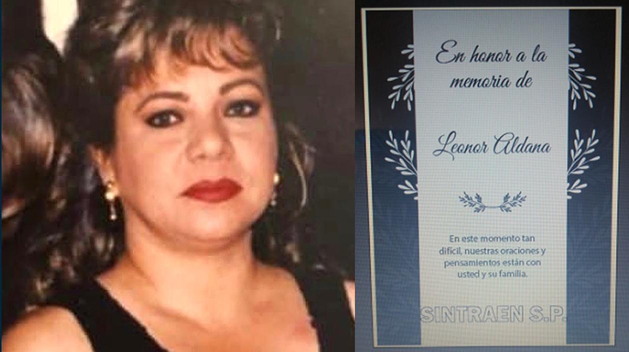 Leonor Aldana Bula (Q.E.P.D.).