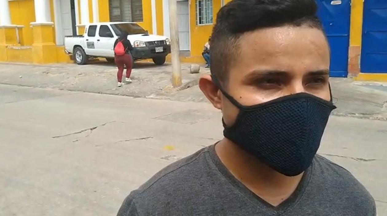 Dominic Barranco, tío del niño y cuñado de la mujer.