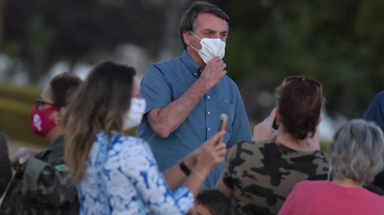 El presidente de Brasil, Jair Bolsonaro.