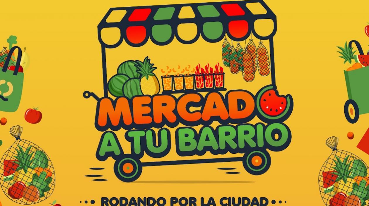 'Mercado a tu barrio' desde este fin de semana: comienza por el estadio Édgar Rentería.
