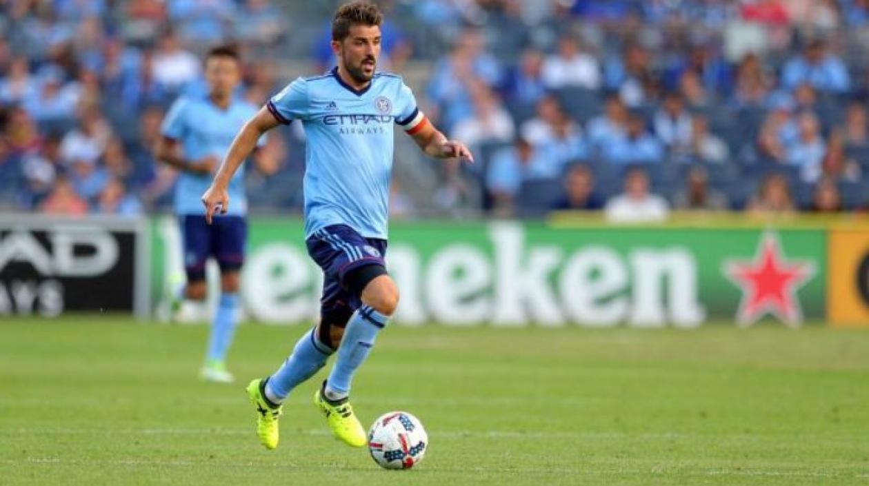 El español David Villa.