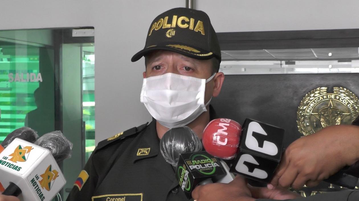 Coronel Manuel Rojas, subcomandante de la Mebar.