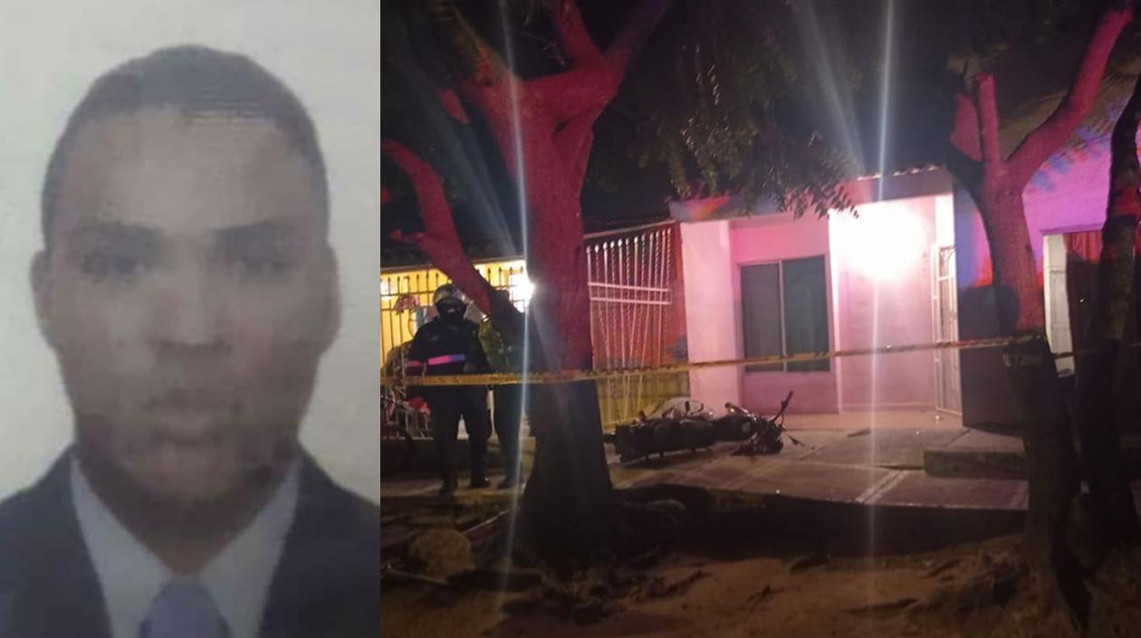 La víctima murió en el lugar de los hechos.