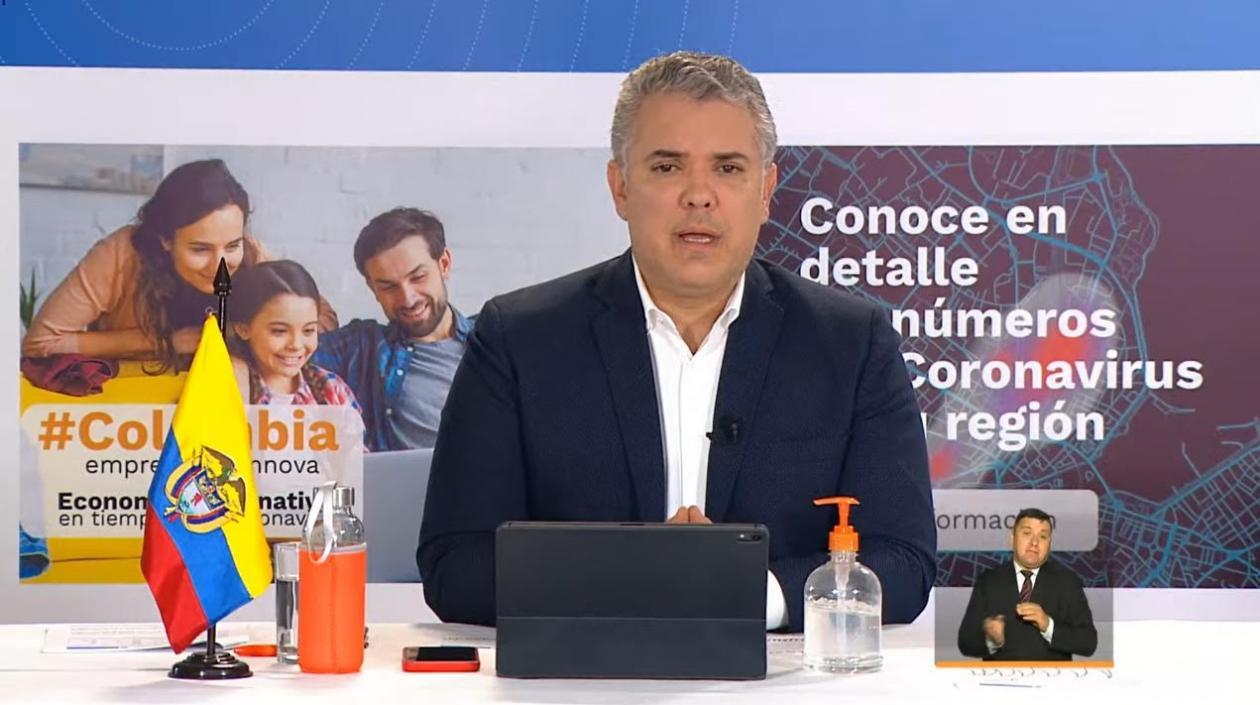 Iván Duque, Presidente de Colombia.