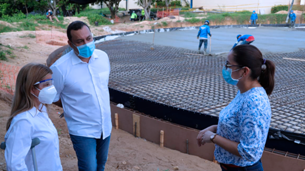 La obra, que avanza con estrictos protocolos de bioseguridad, lleva 68% de ejecución.