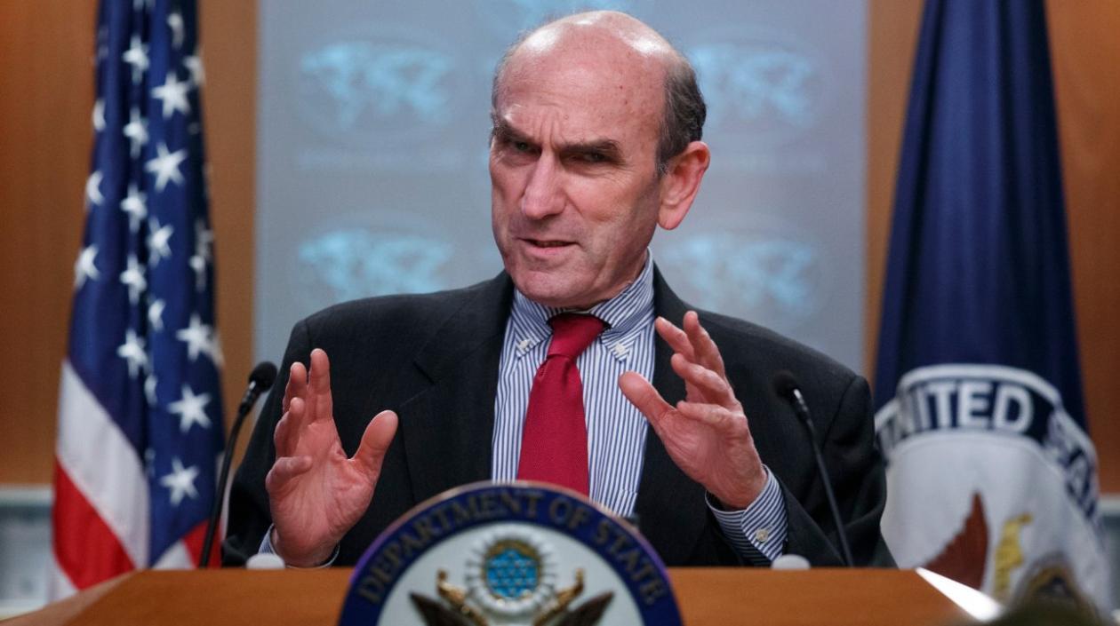 El representante especial para Venezuela, Elliott Abrams.