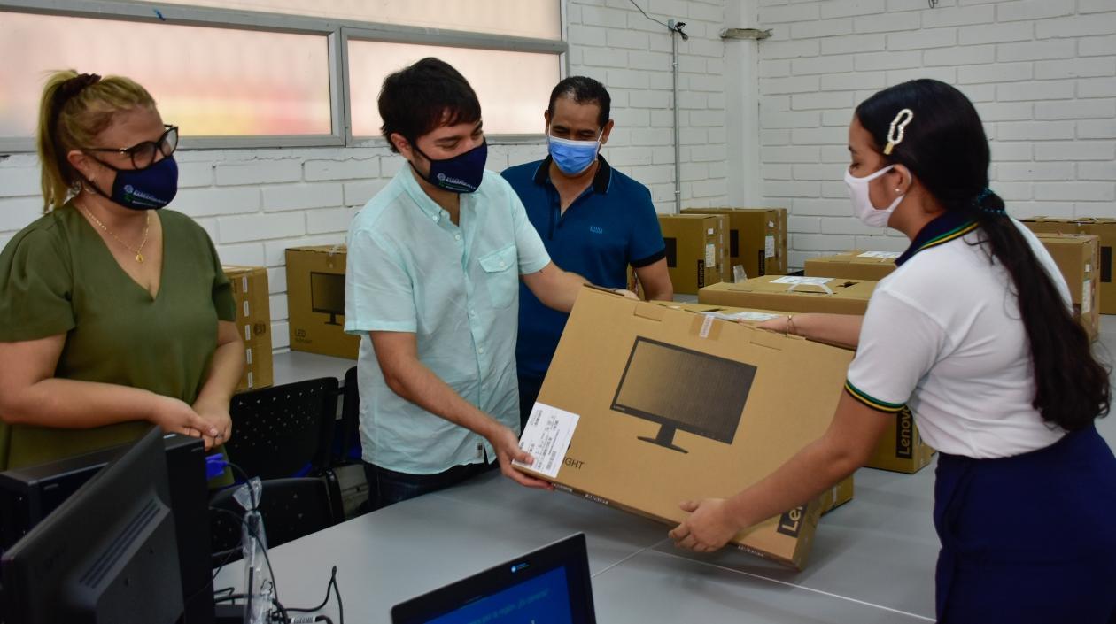 El Alcalde de Barranquilla, Jaime Pumarejo.