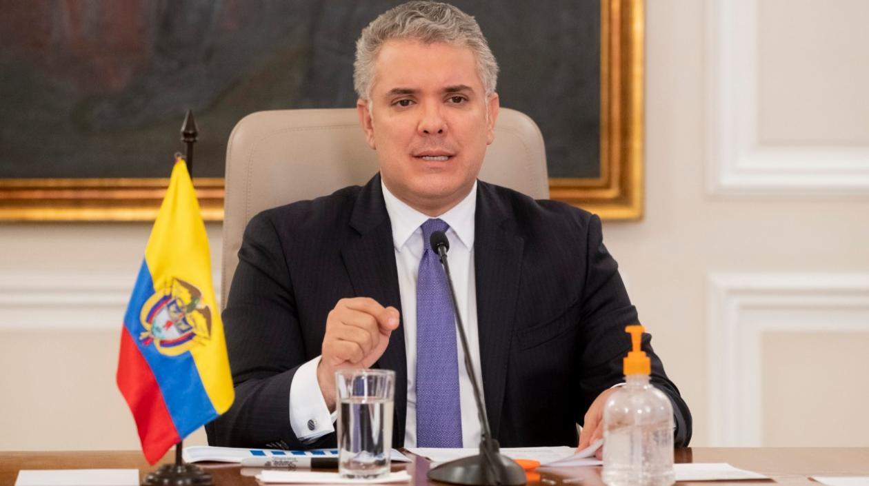 Presidente Iván Duque.