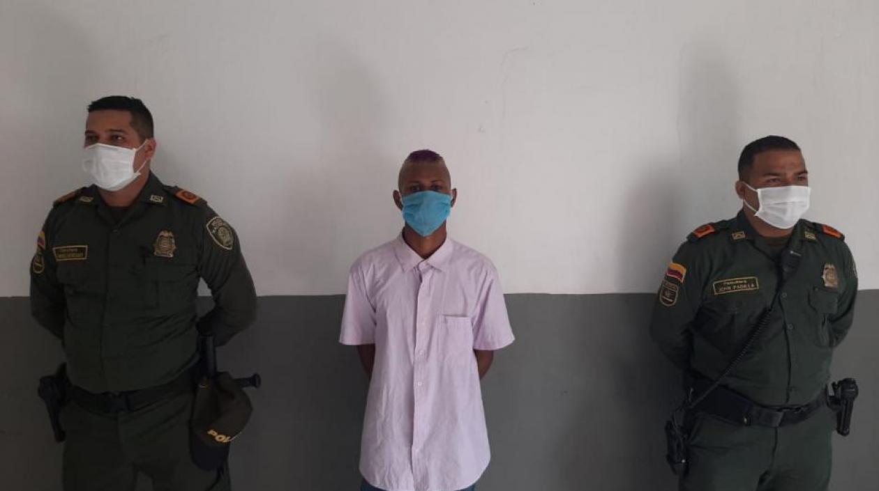 Alias 'El menor' cuando fue capturado.