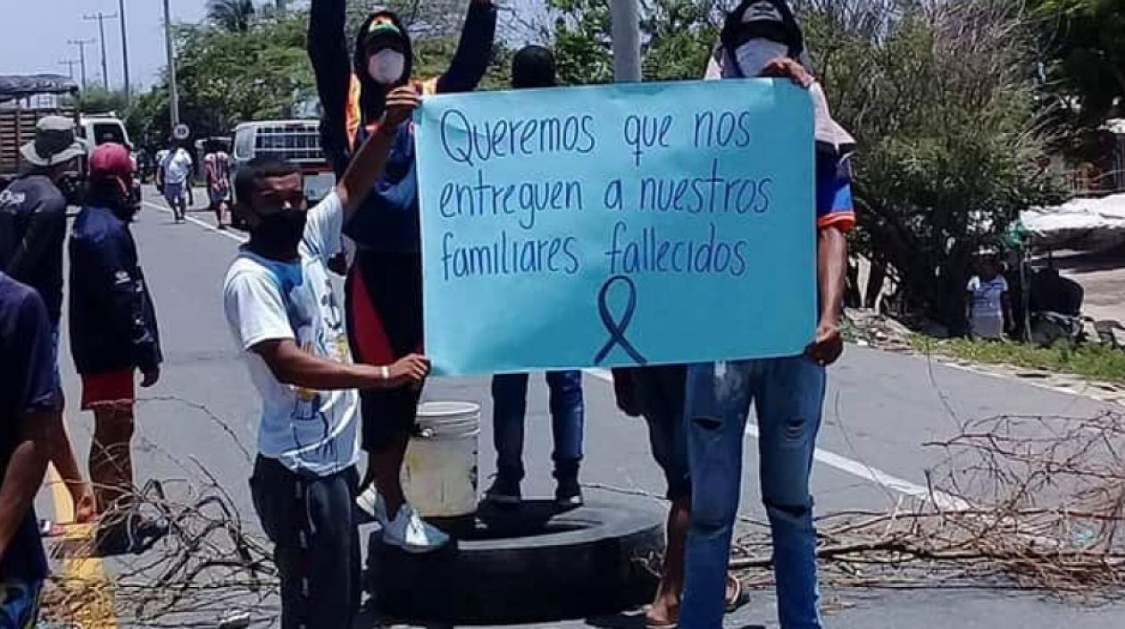 23 días después de la tragedia.