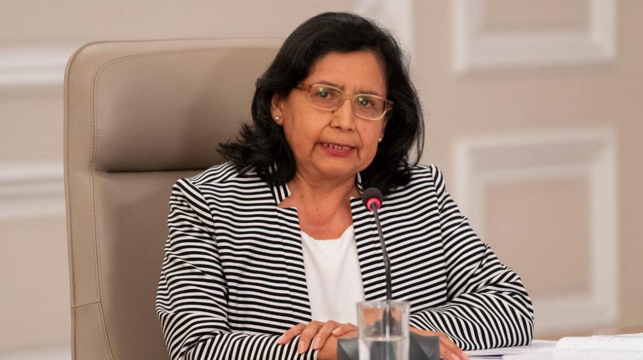 Gina Tambini, representante de la OPS/OMS para Colombia.