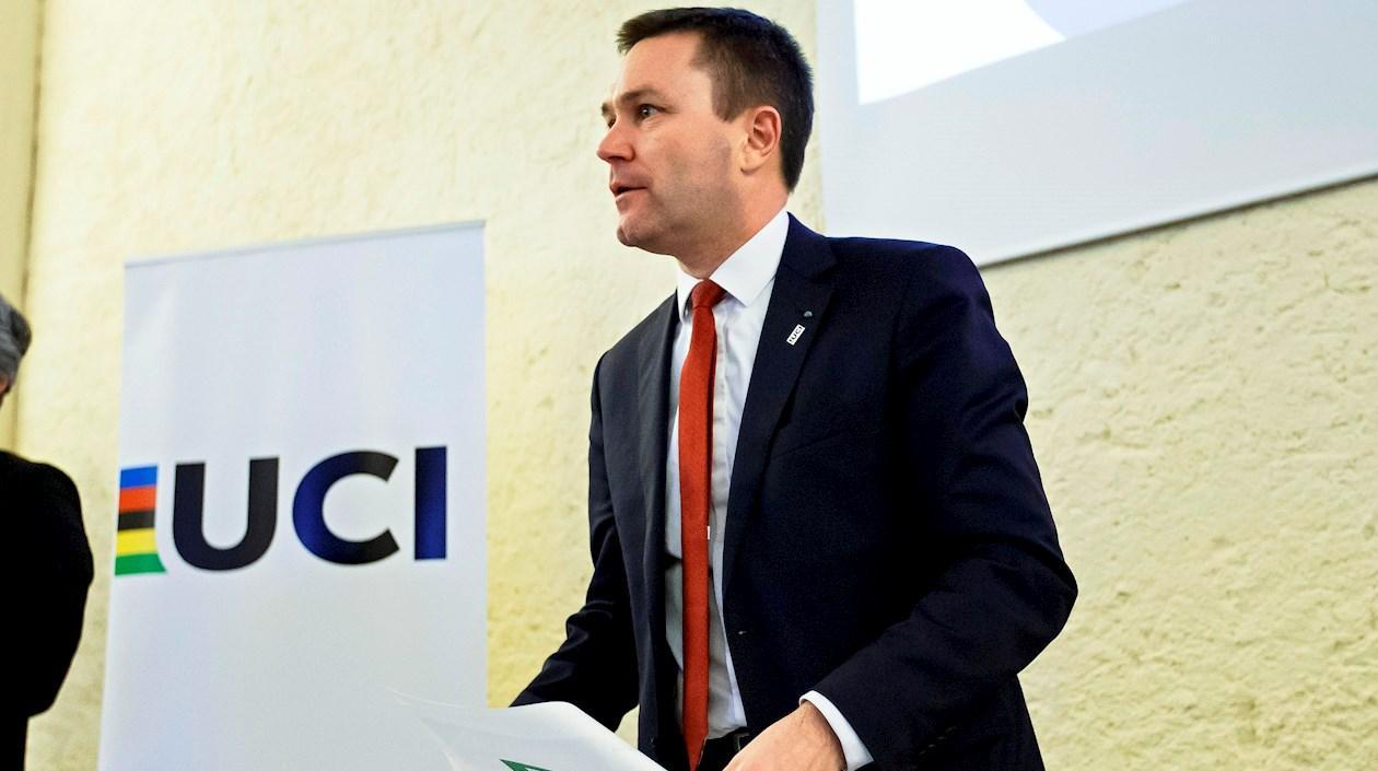 David Lappartient, presidente de la UCI.