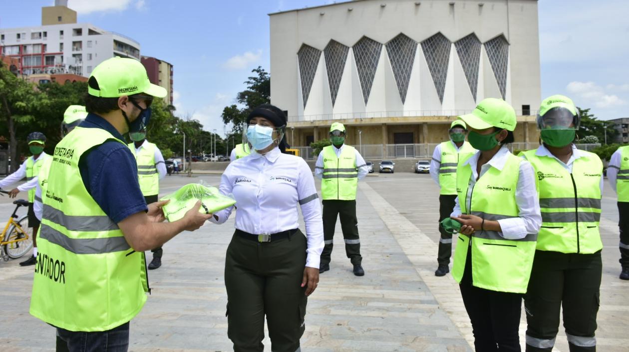 El Alcalde de Barranquilla, Jaime Pumarejo.