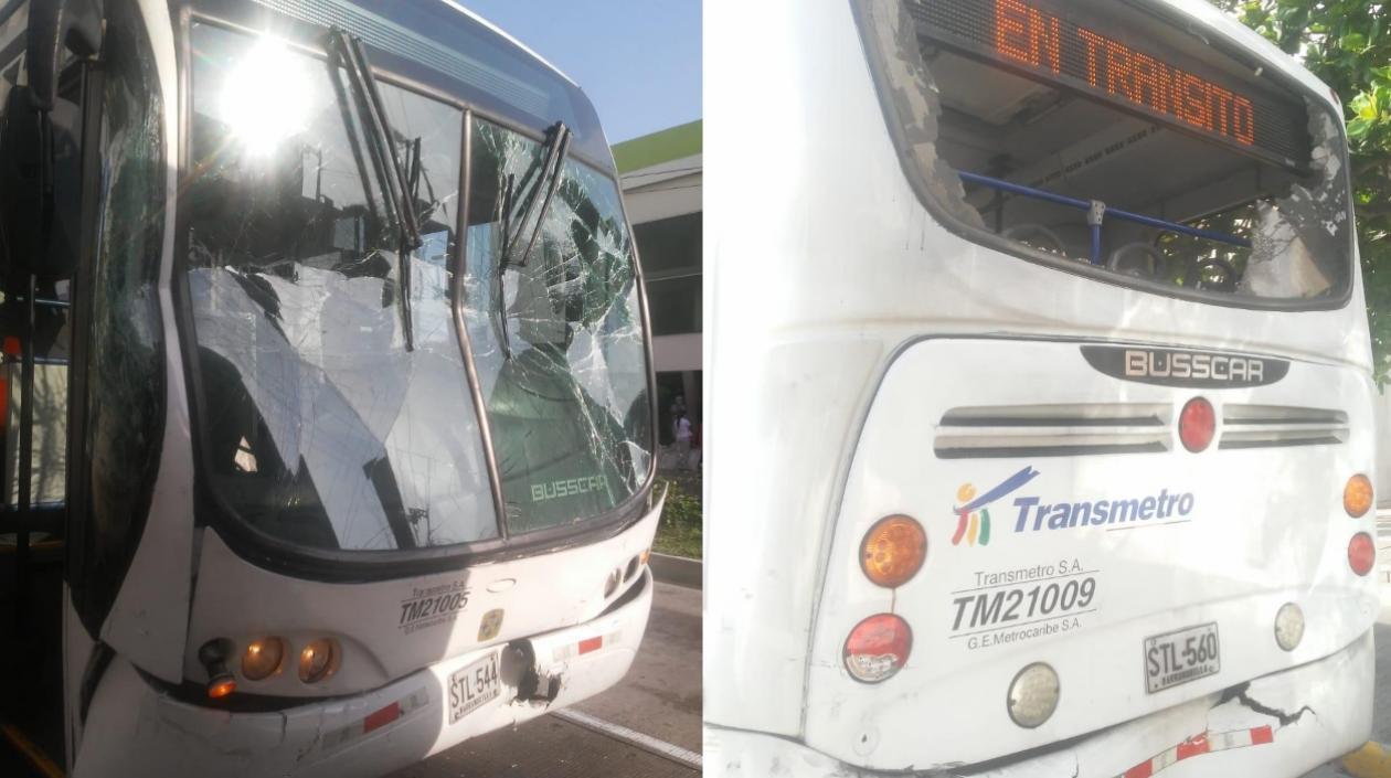 Articulados accidentados.