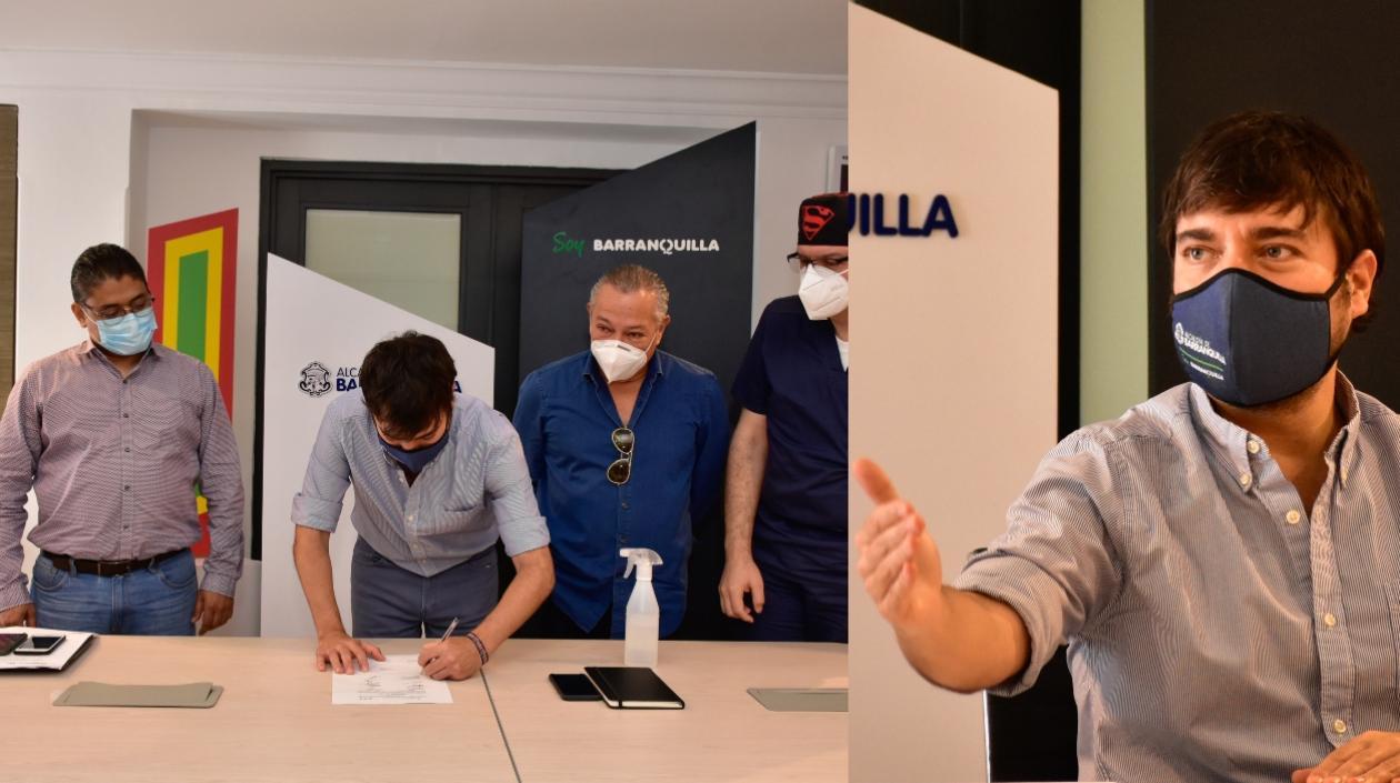 Alcalde de Barranquilla levanta la alerta naranja y la pasa a amarilla.