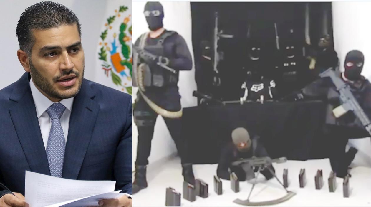  Omar García Harfuch es amenazado en un video.