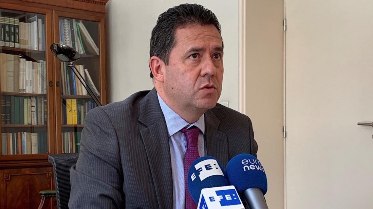 Gerente saliente de Colombia con la frontera de Venezuela, Felipe Muñoz.