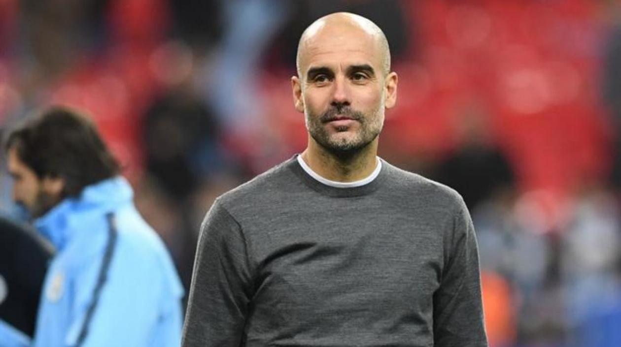 Pep Guardiola, entrenador del Manchester City.