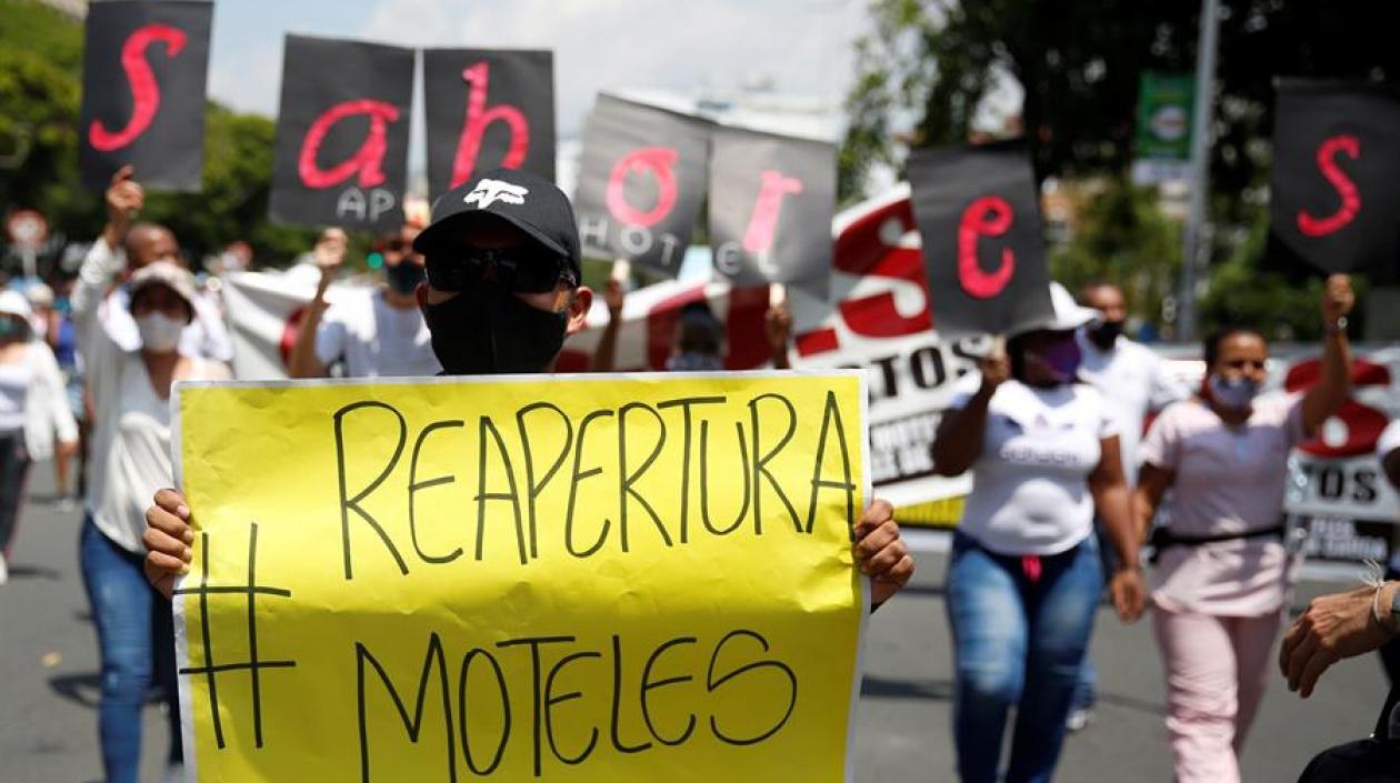 Protesta de moteles.