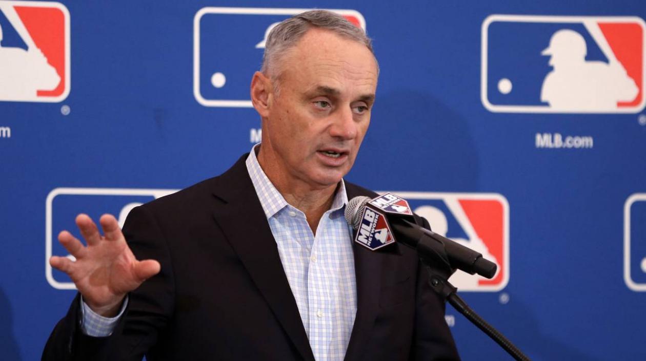 Rob Manfred, comisionado de las Grandes Ligas.