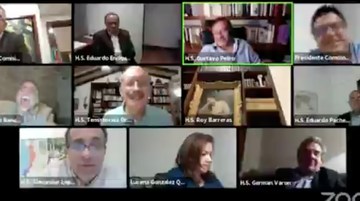 Momento de la sesión.