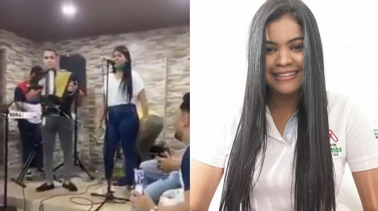 Deily Pión, Coordinadora de Juventudes de Malambo.