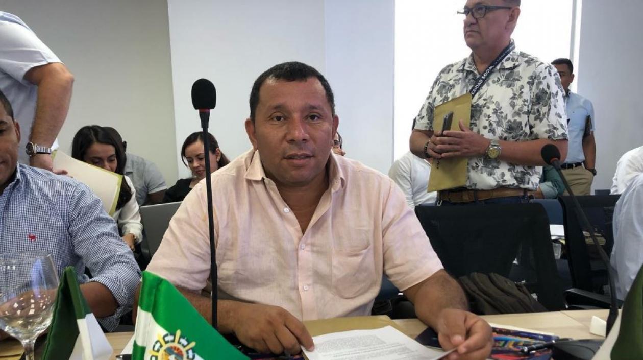 Francisco Meza Altamar, alcalde de El Copey