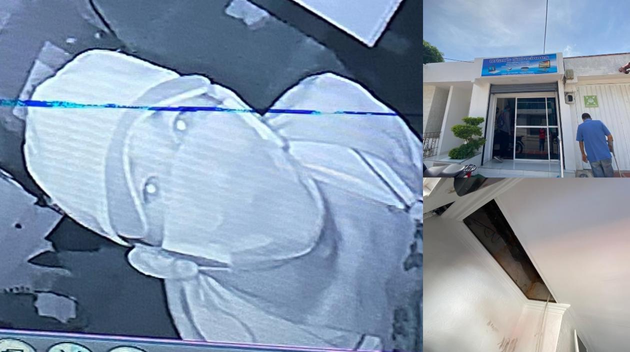 Este es el antisocial que cometió el hurto.