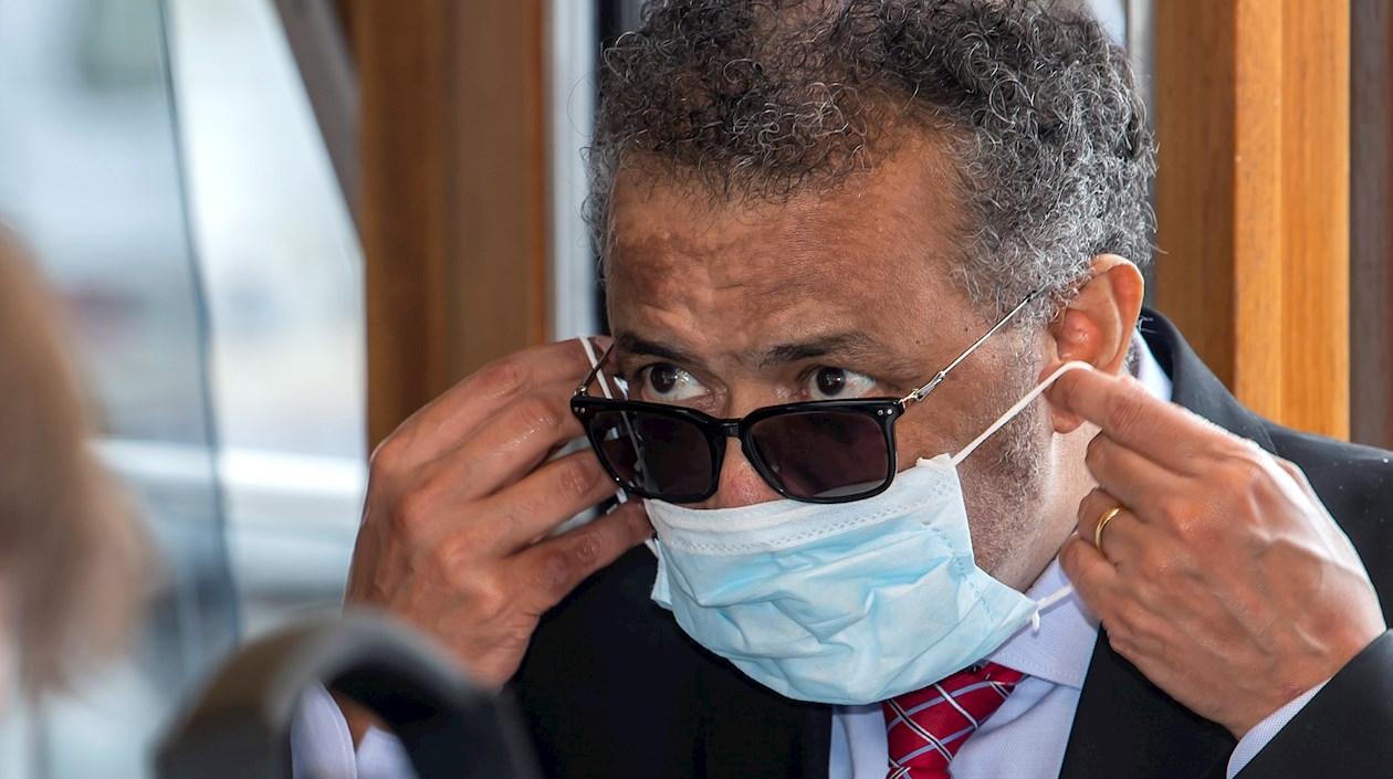 Director general de la OMS, Tedros Adhanom Ghebreyesus.