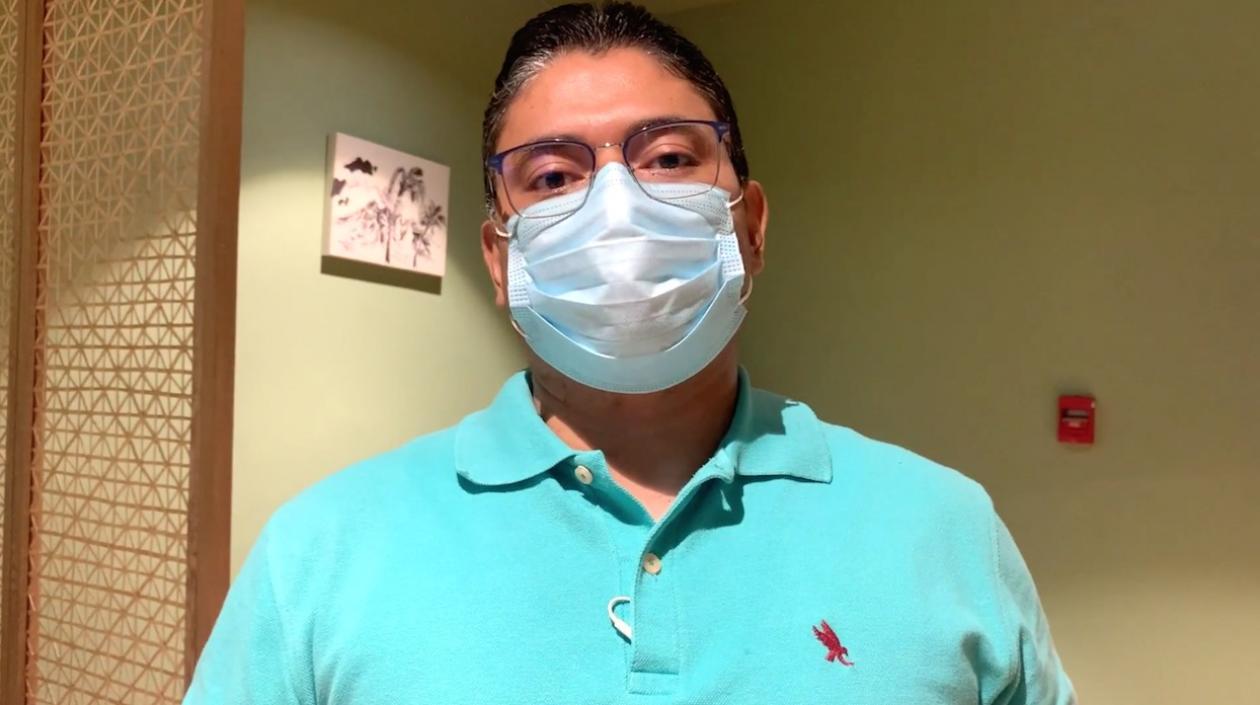 Humberto Mendoza, Secretario de Salud (e).