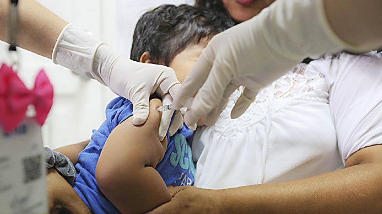 Ilustración de vacunación