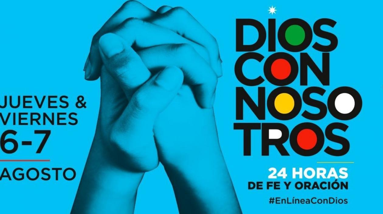 24 horas continuas de oración de la Iglesia Católica en Atlántico.