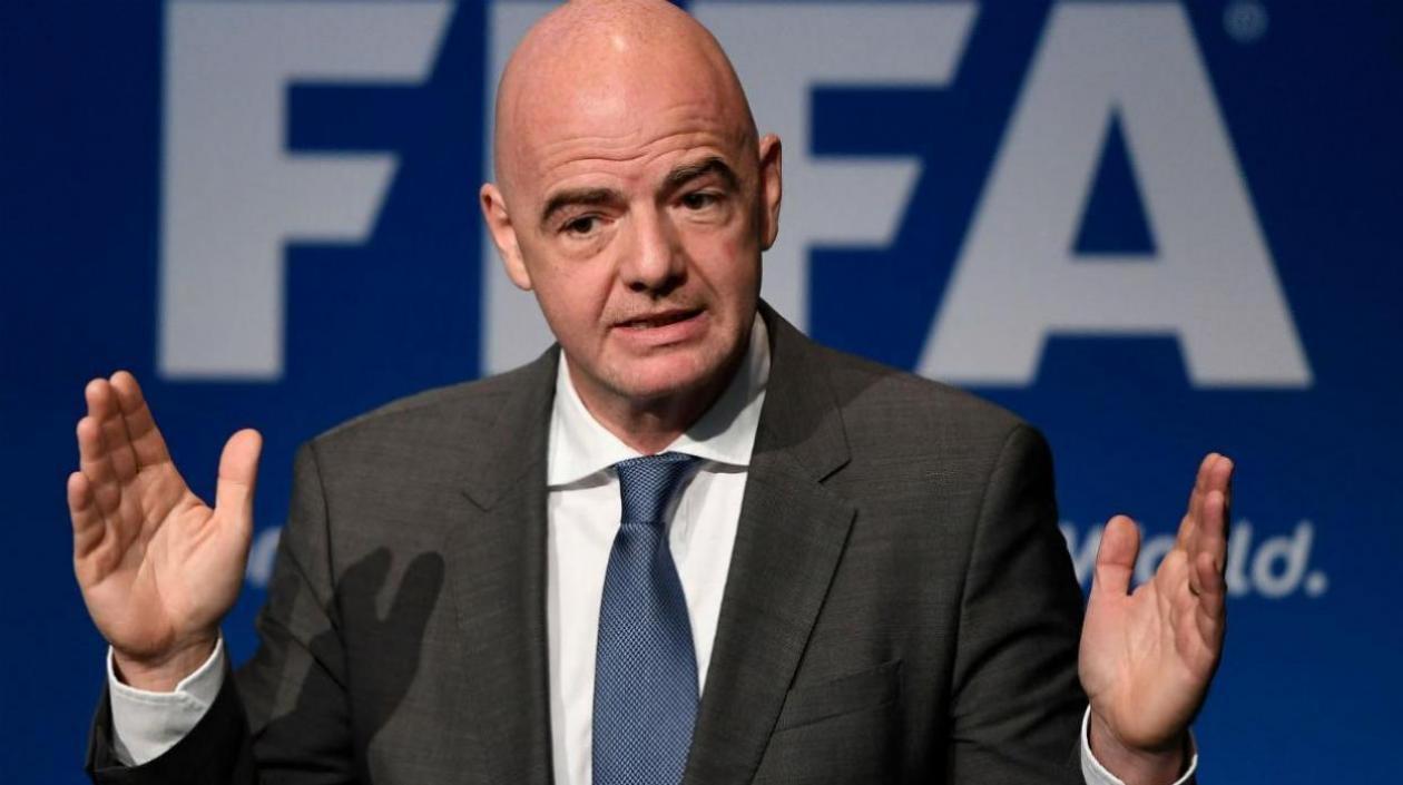 Presidente de la FIFA, Gianni Infantino.