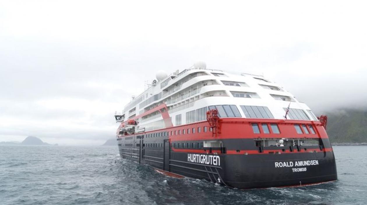 "Roald Amundsen", crucero.