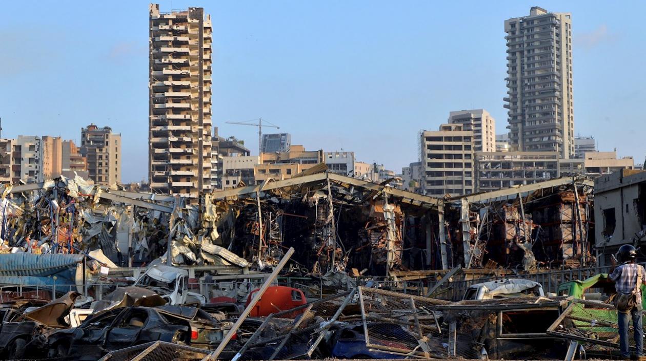 Panorámica del lugar de la tragedia.