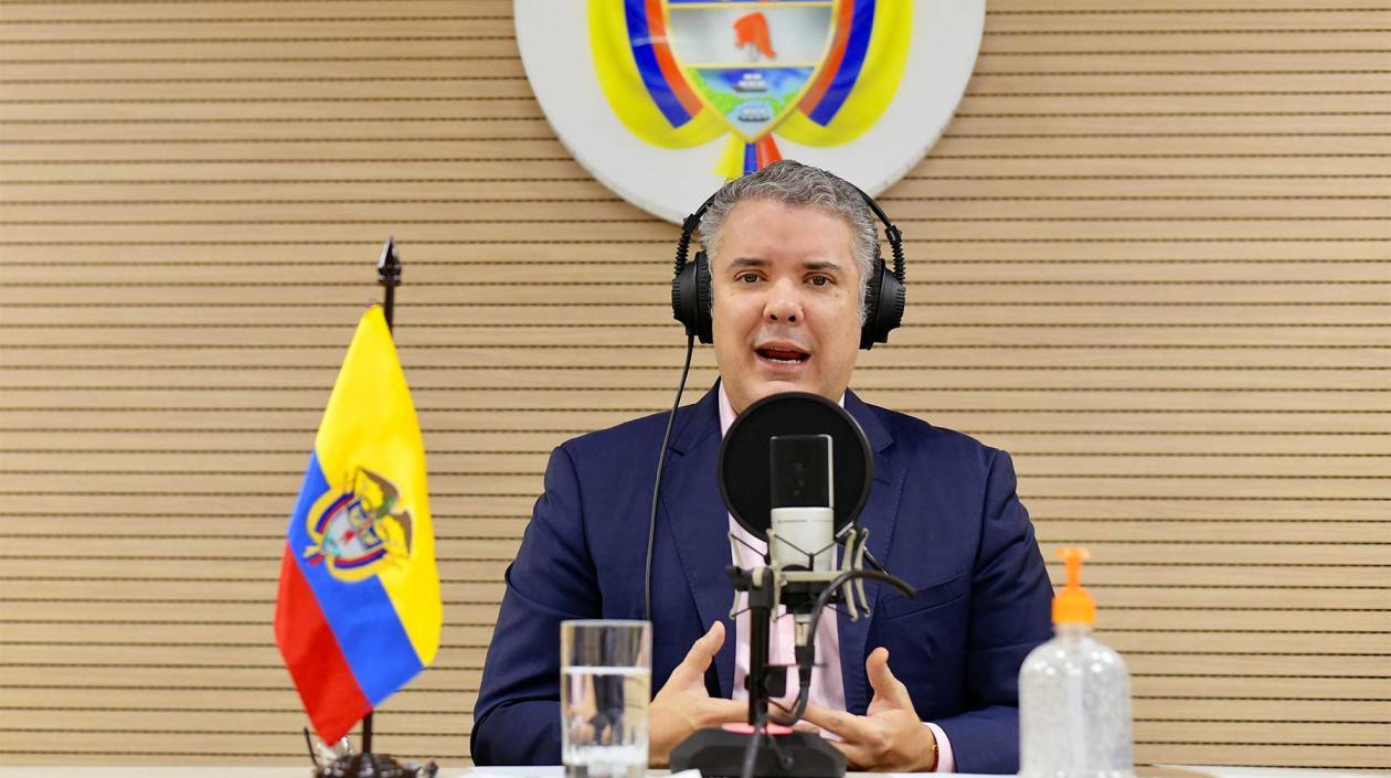 Iván Duque, Presidente de Colombia.
